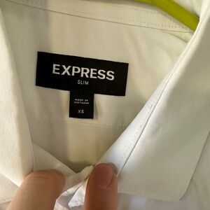 Express Men’s White Dress Shirt